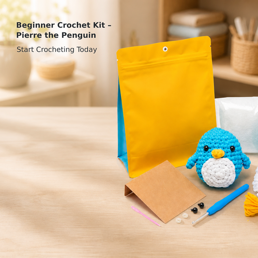 Pierre the Penguin Beginner Crochet Kit